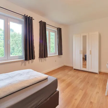 Apartmán Monteurwohnungen In - Parkplatz - Einzelbetten - Waschmaschine Und Trockner *