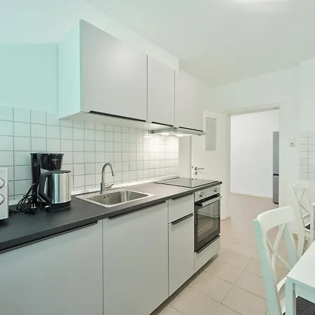 Monteurwohnungen In - Parkplatz - Einzelbetten - Waschmaschine Und Trockner Apartmán