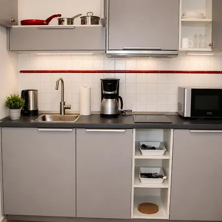 Apartamento Monteurwohnungen In - Parkplatz - Einzelbetten - Waschmaschine Und Trockner *