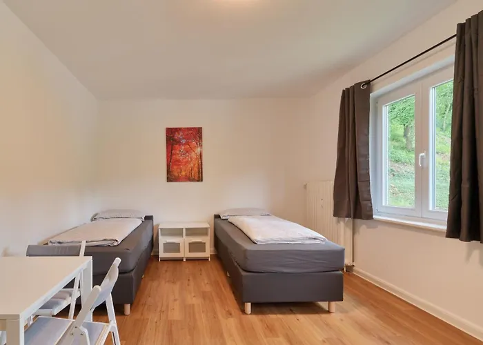 Monteurwohnungen In - Parkplatz - Einzelbetten - Waschmaschine Und Trockner Lejlighed